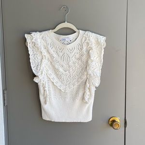Zara Crochet Top